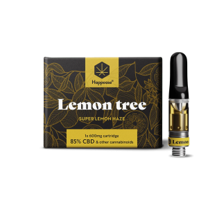 Happease Vape Refill 85% Cannabinoids CBD-CBG-CBN Lemon Tree
