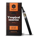 Happease Vaping Starter Kit 85% Cannabinoids CBD-CBG-CBN Tropical Sunrise