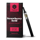 Happease Vaping Starter Kit 85% Cannabinoids CBD-CBG-CBN Strawberry Field